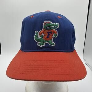 Vintage 90s Florida Gators Starter Hat Embroidered Mascot Logo Football Cap